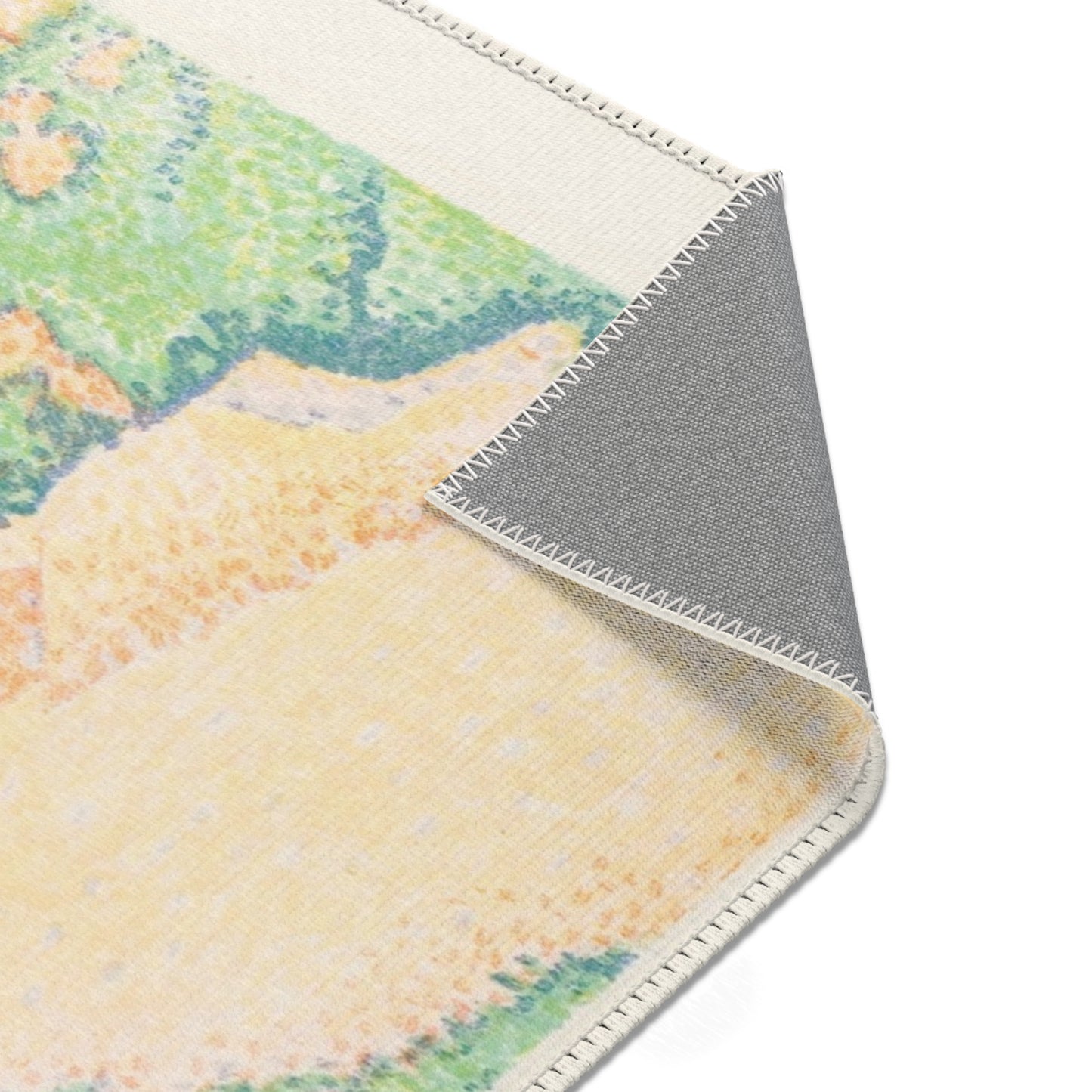 Paul Signac - The Andelys | Area Rug