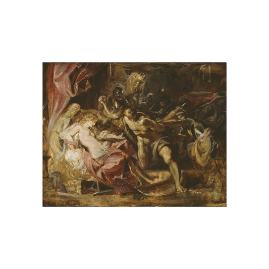 The Capture of Samson — Peter Paul Rubens Fine Art Poster
