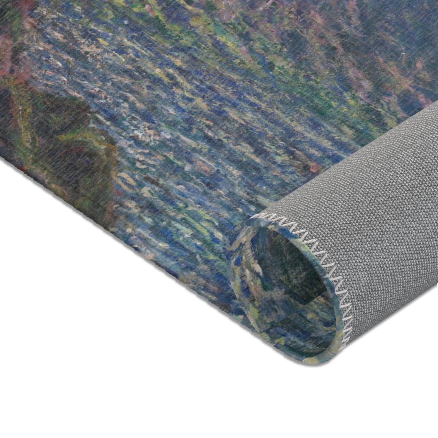 Claude Monet - The Petite Creuse River | Area Rug