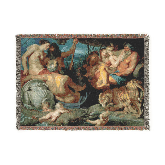 The Four Continents — Rubens Tapestry Blanket