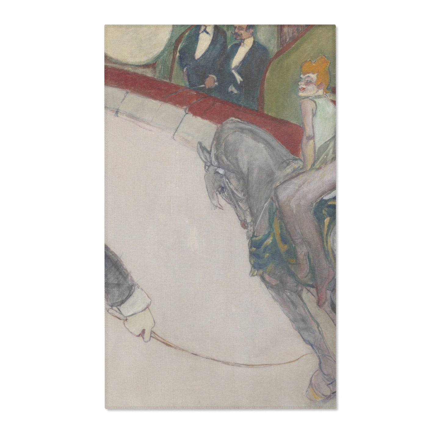 Henri de Toulouse-Lautrec - Equestrienne (At the Cirque Fernando) | Area Rug