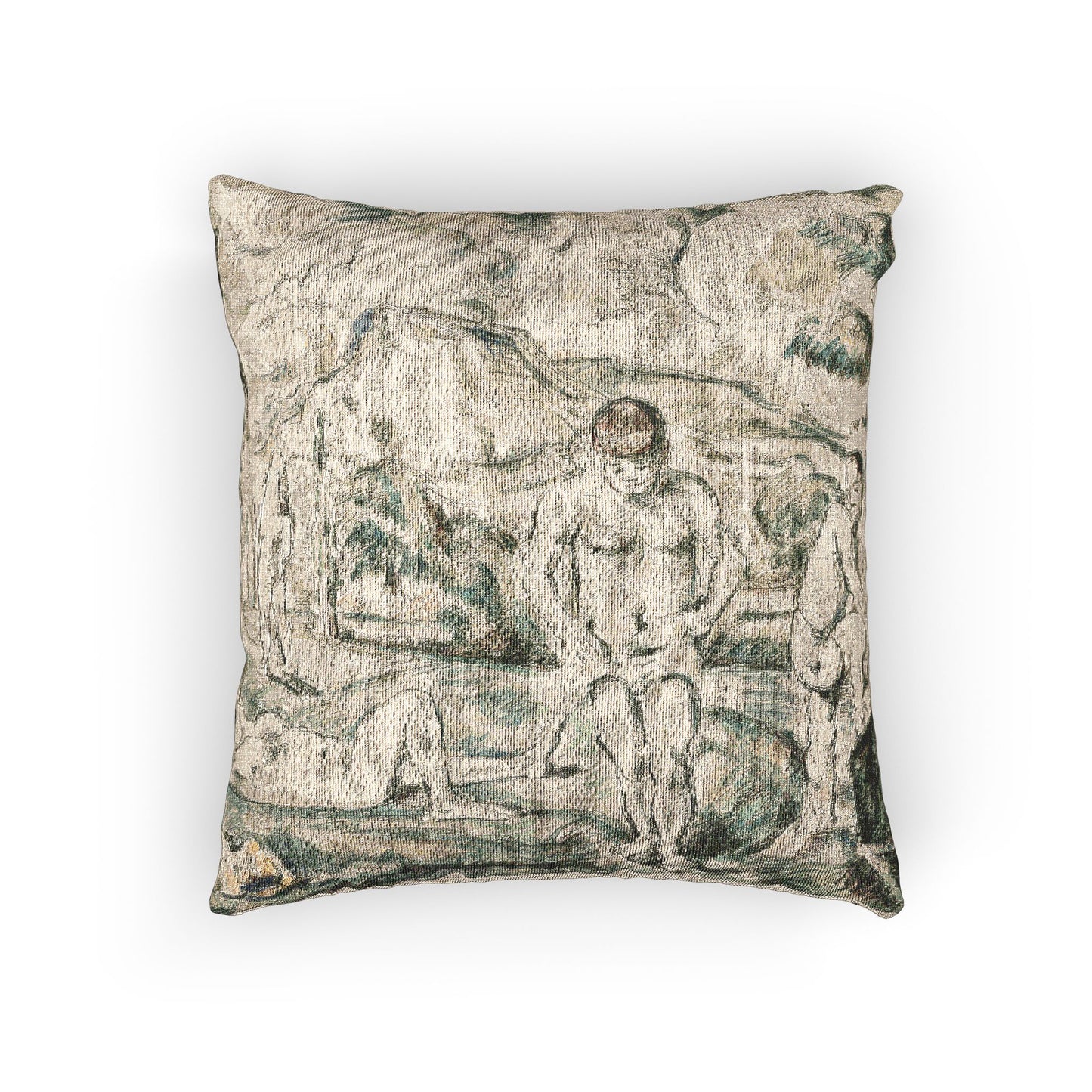 Paul Cezanne - Large Bathers | Woven Pillow