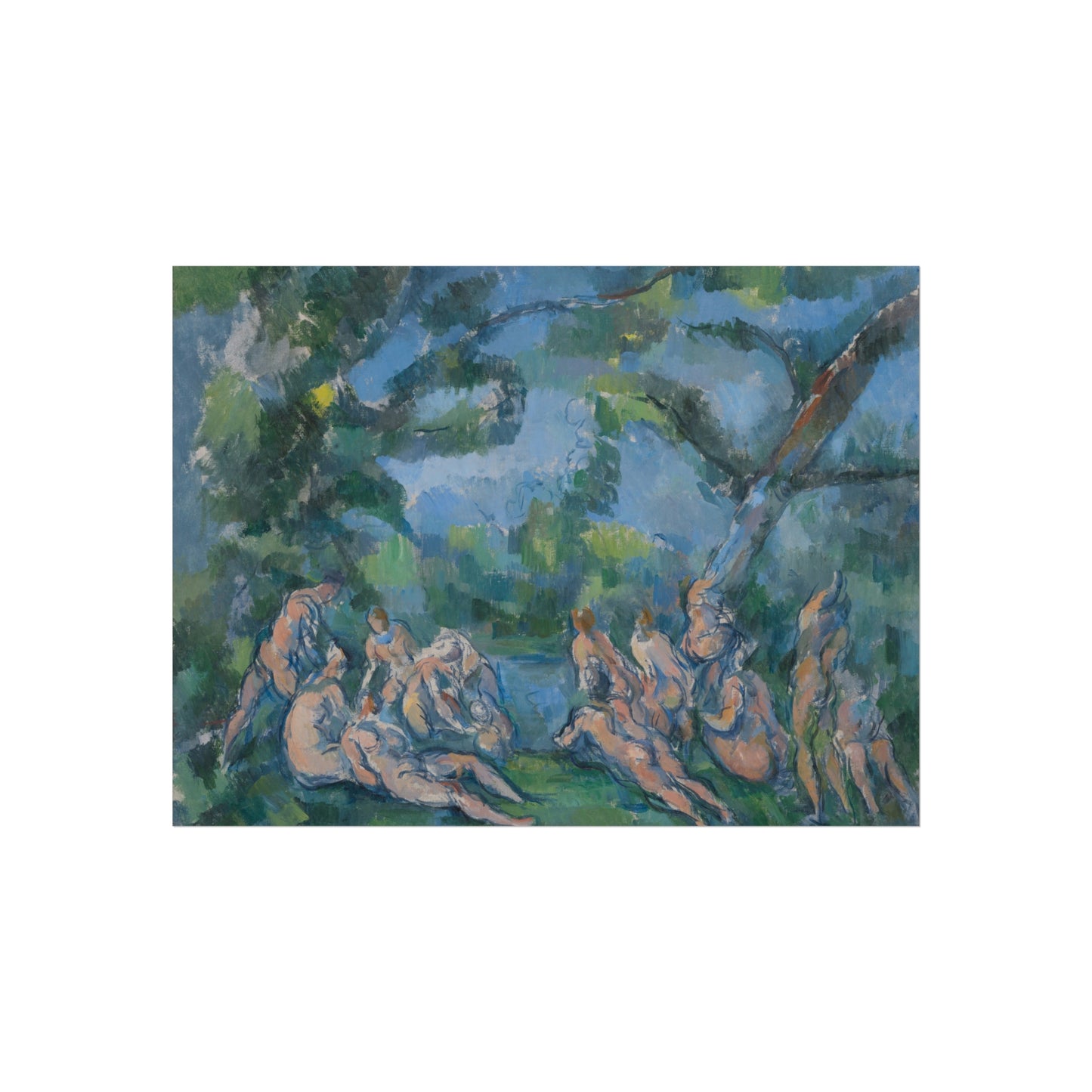 Paul Cezanne - The Bathers | Fine Art Poster