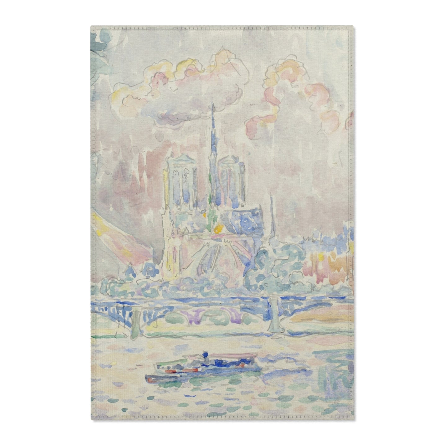 Paul Signac - Notre Dame | Area Rug
