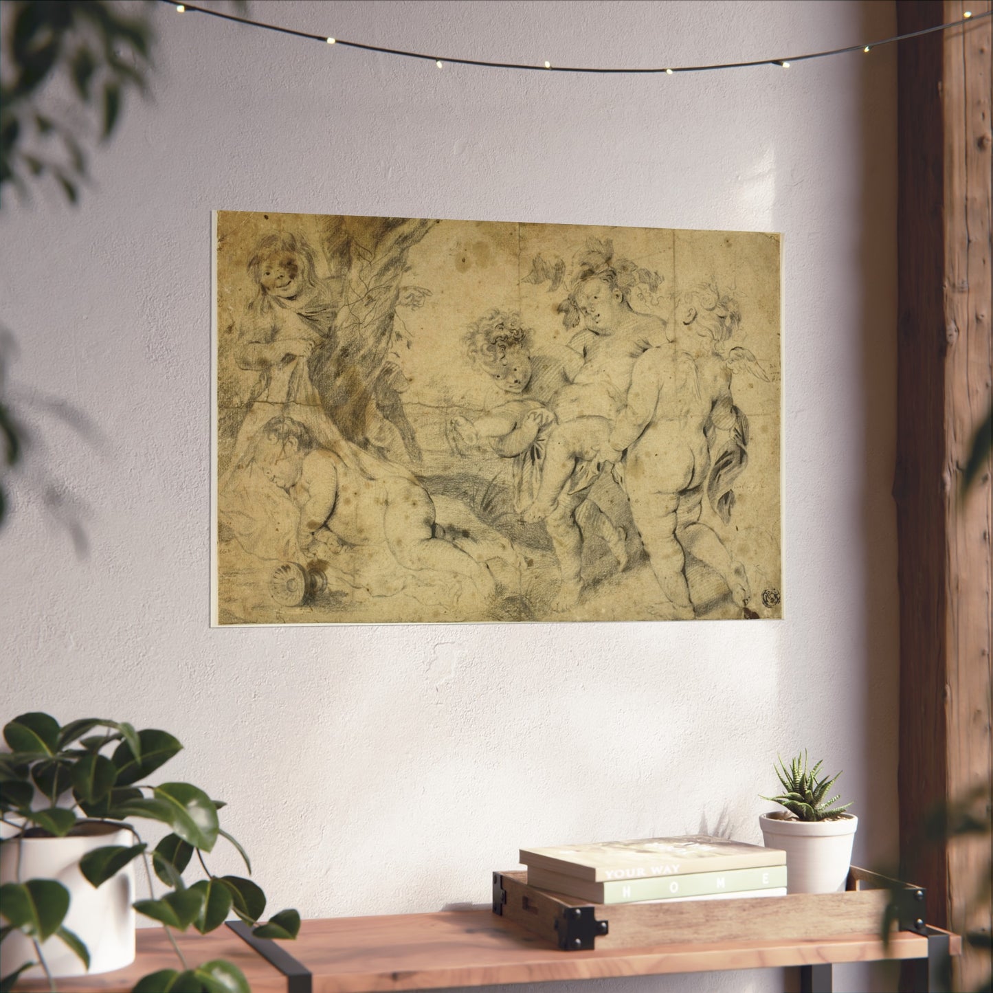 Anthony van Dyck - Young Bacchus and Companions | Fine Art Poster