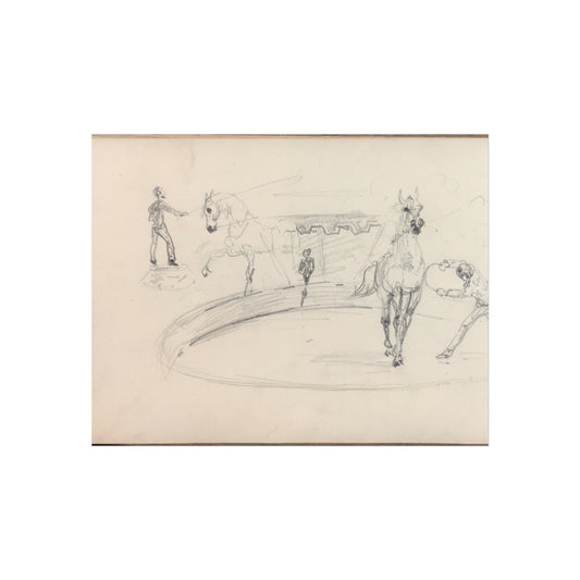 Sketchbook, 1880 — Henri de Toulouse-Lautrec Fine Art Poster