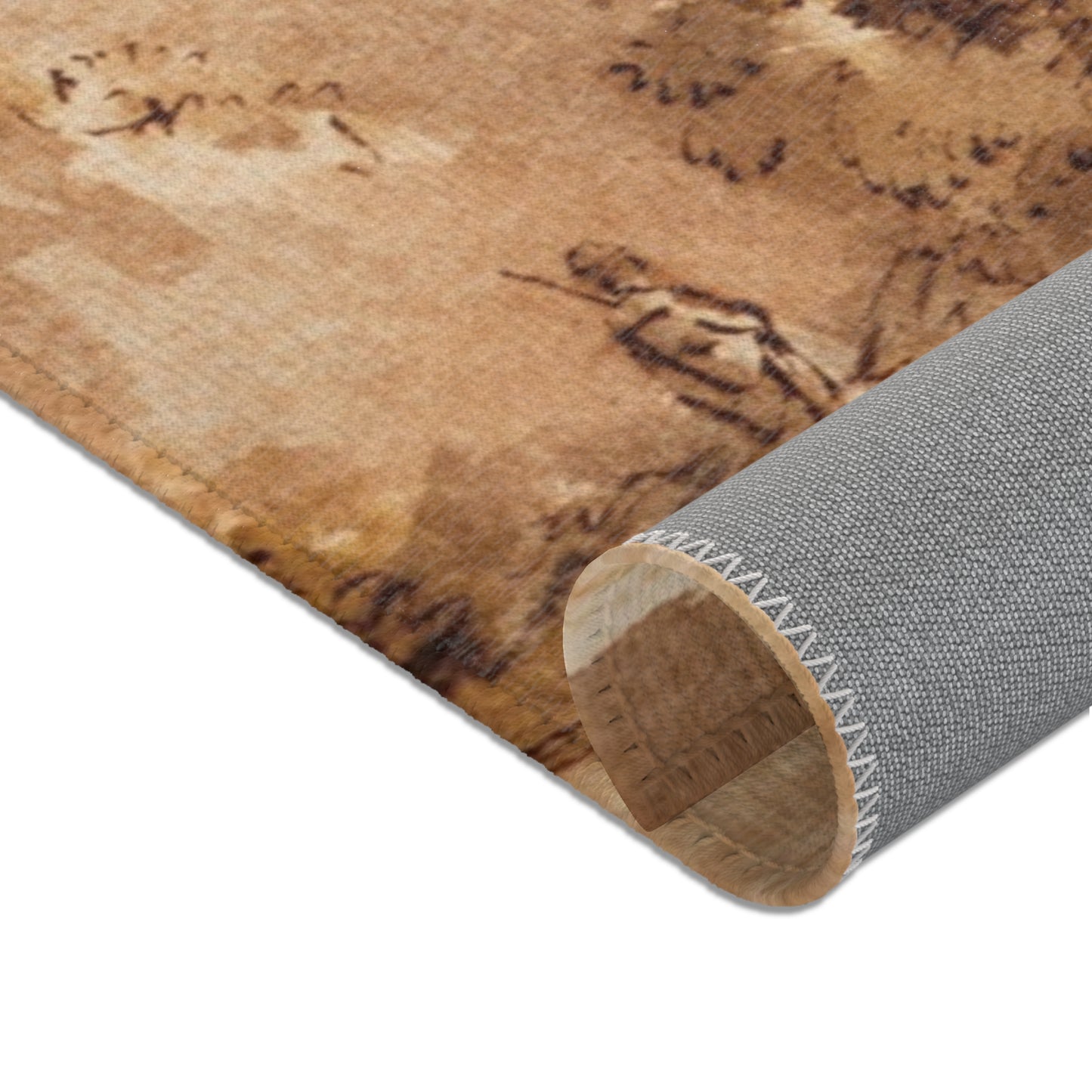 Claude Lorrain - A Rocky Hillside | Area Rug