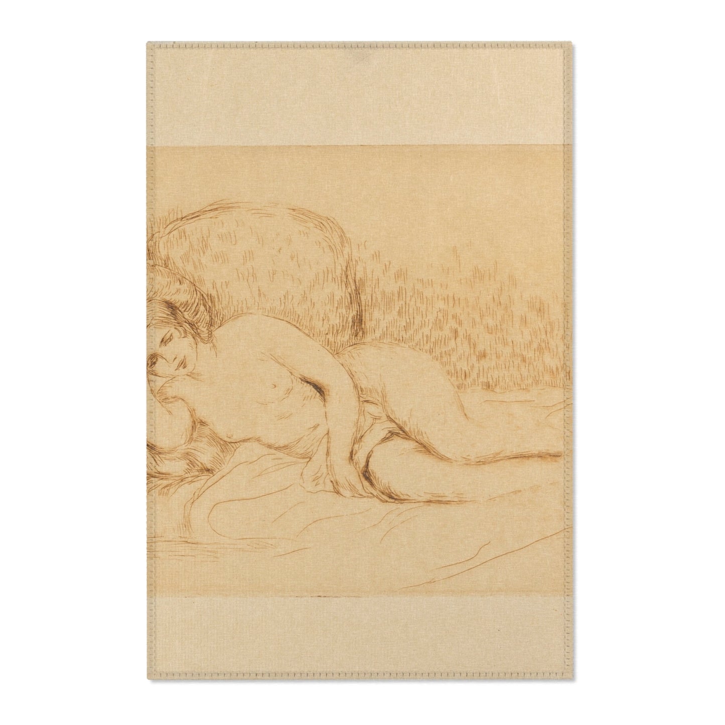 Pierre-Auguste Renoir - Reclining Nude | Area Rug