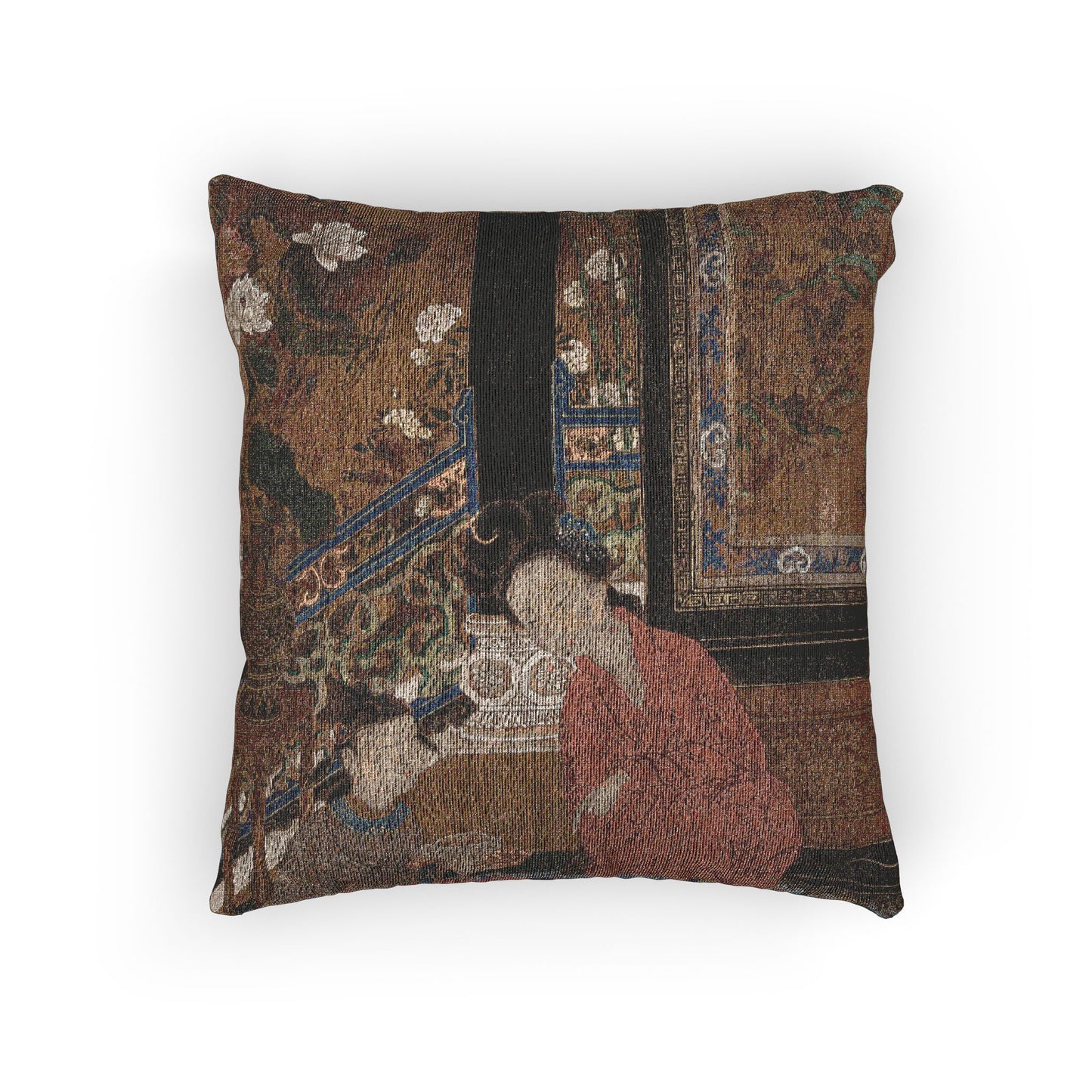 097_yang-guifei-leaving-the-bath | Woven Pillow