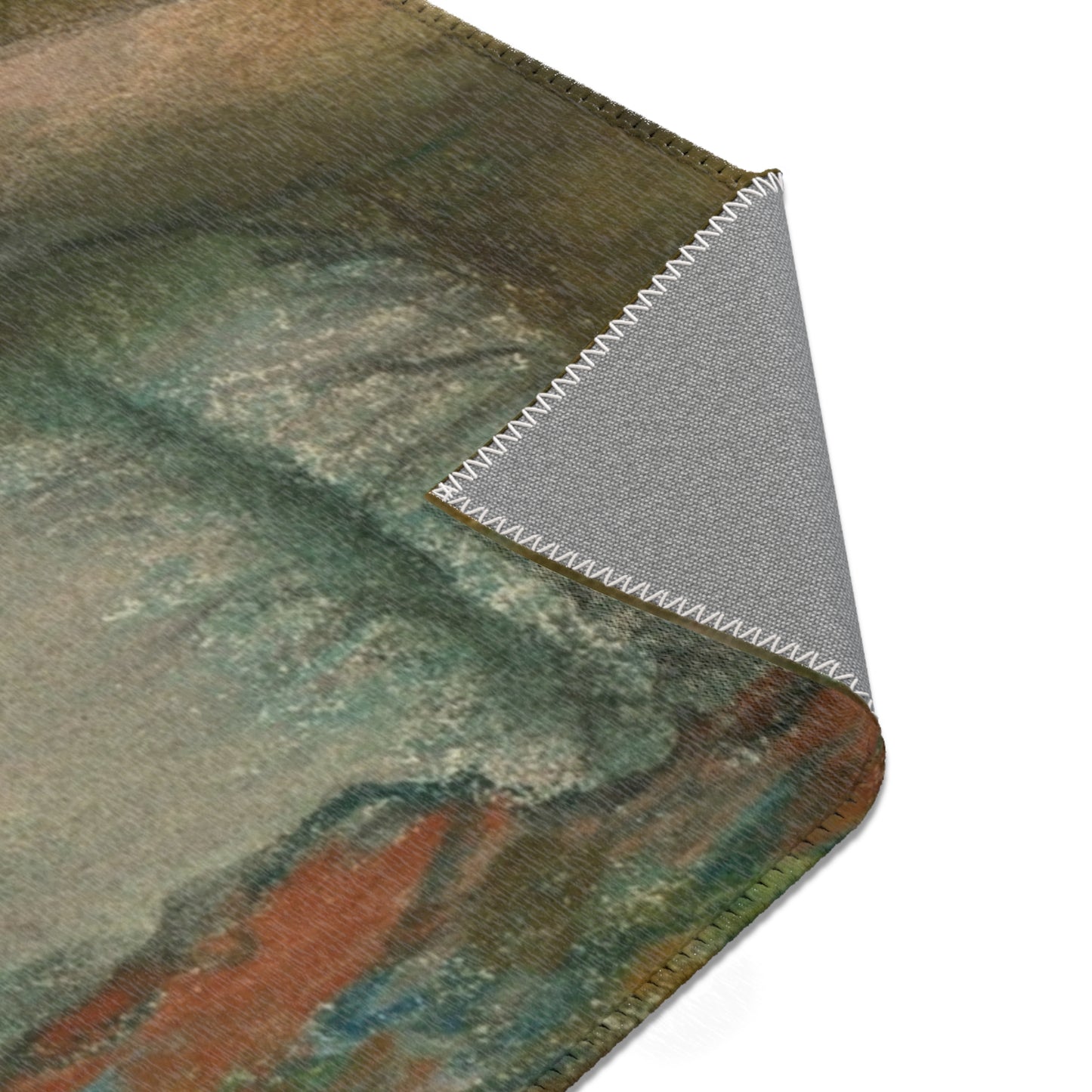 Hilaire Germain Edgar Degas - Retiring | Area Rug