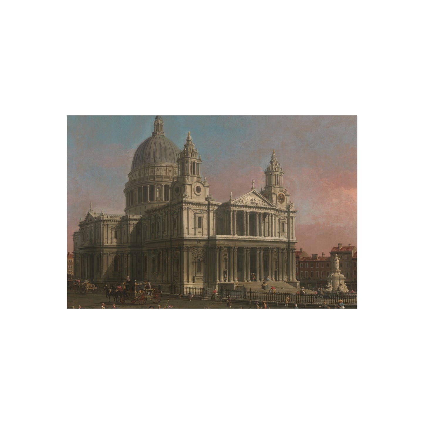 Canaletto - St. Paul's Cathedral - Google Art Project | Fine Art Poster