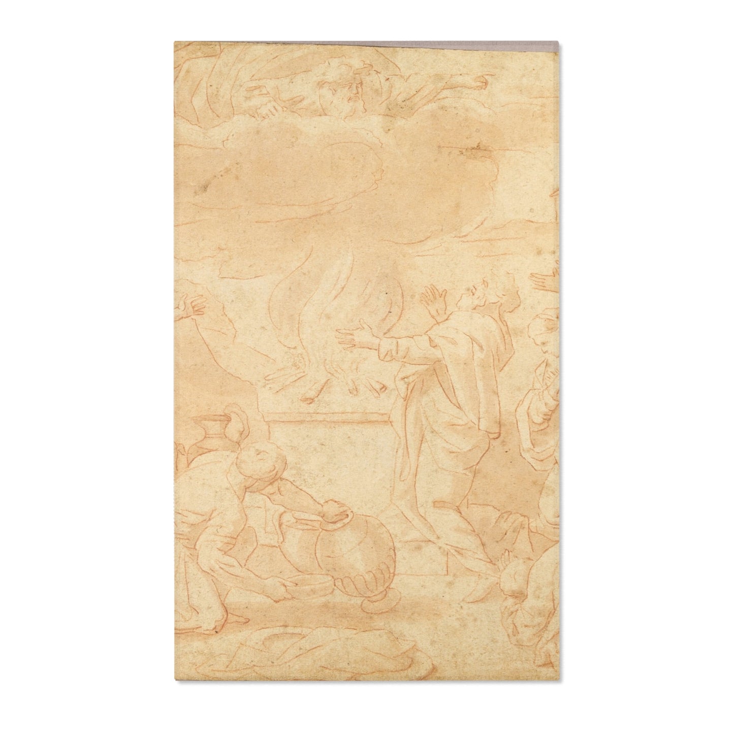 Nicolas Poussin - Noah's Sacrifice | Area Rug