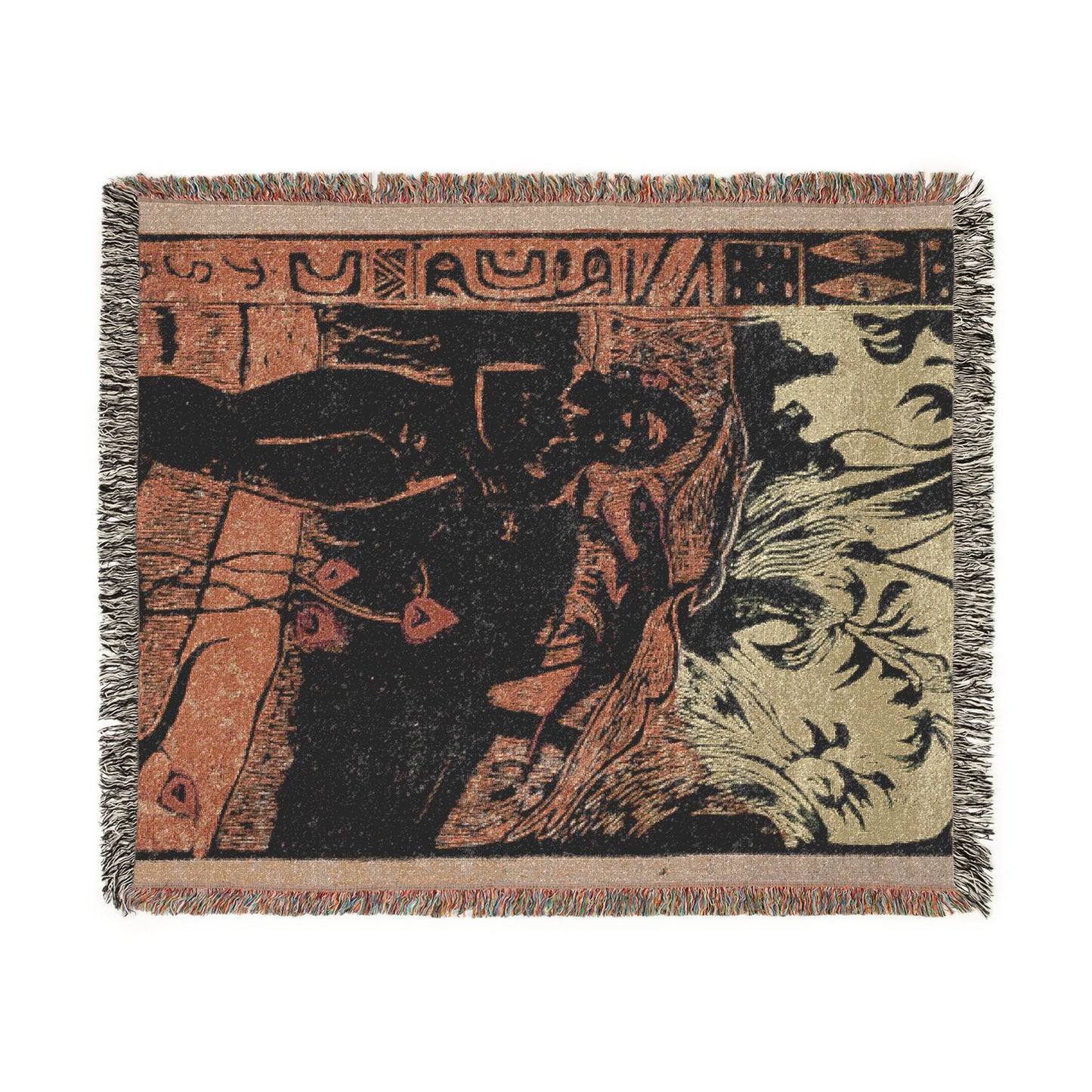 Nave Nave Fenua (Fragrant Isle) Woven Throw Blanket