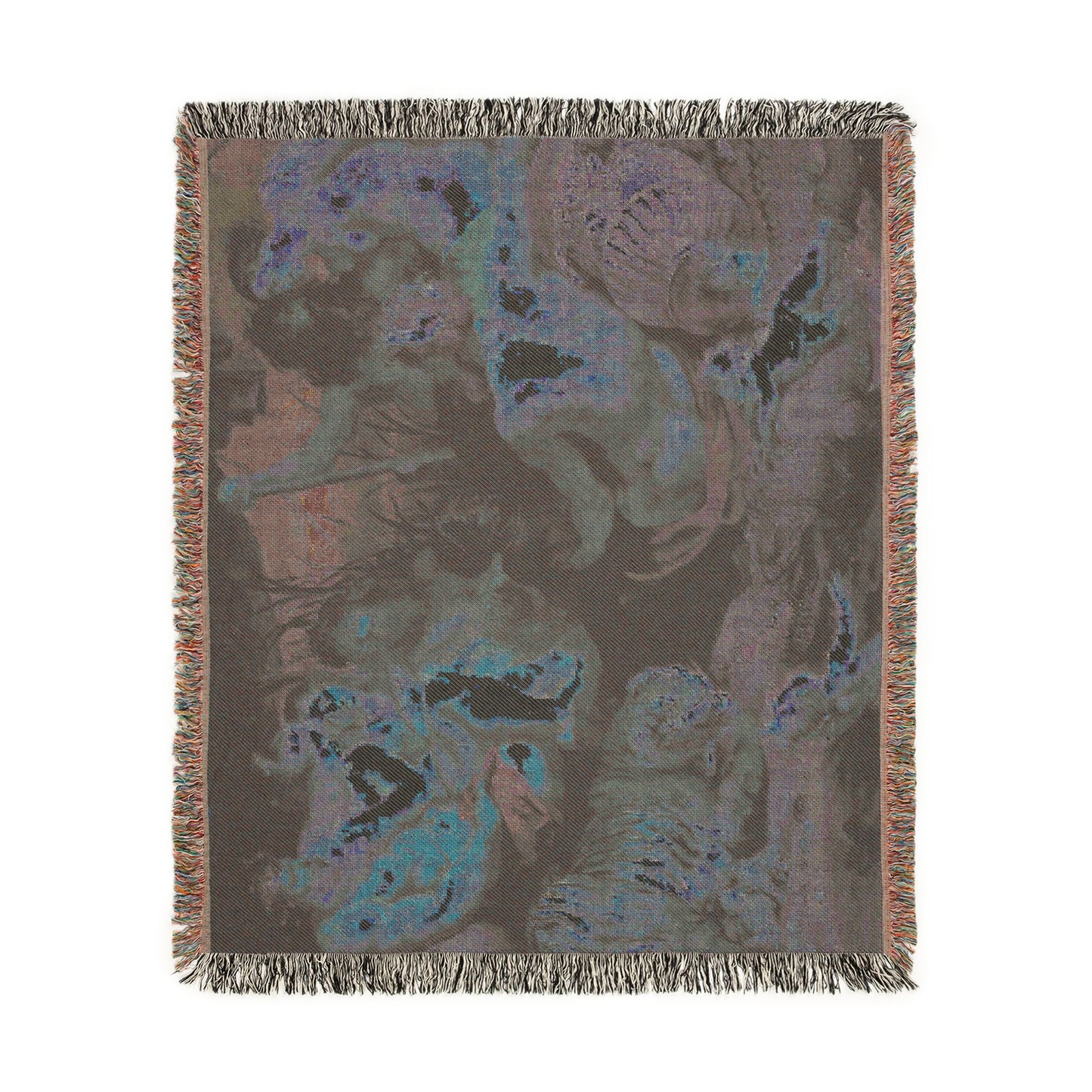 Peter Paul Rubens - The Four Continents | Woven Tapestry Blanket