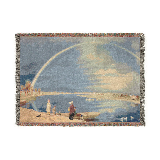 An April Shower A View — Turner Tapestry Blanket
