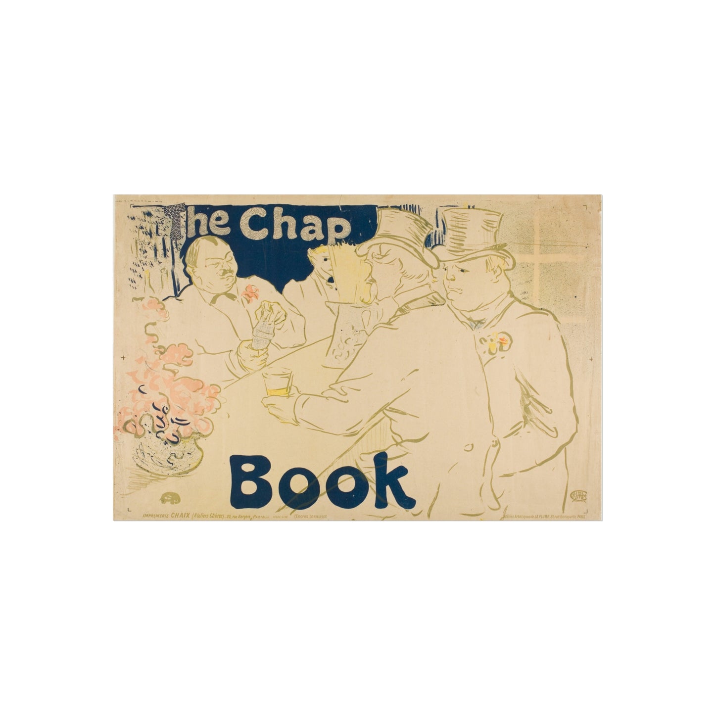 Henri de Toulouse-Lautrec - Irish and American Bar, Rue Royale—The Chap Book | Fine Art Poster