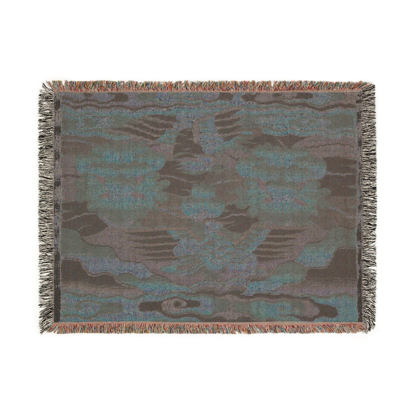 129_rank-badge-buzi | Woven Tapestry Blanket