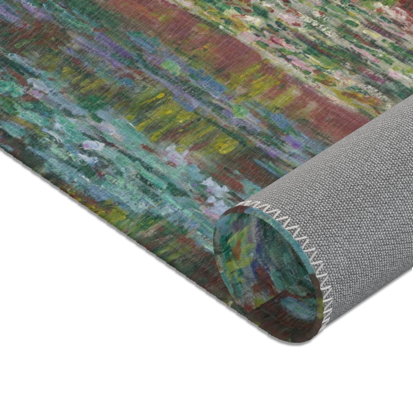 Claude Monet - Water Lily Pond | Area Rug