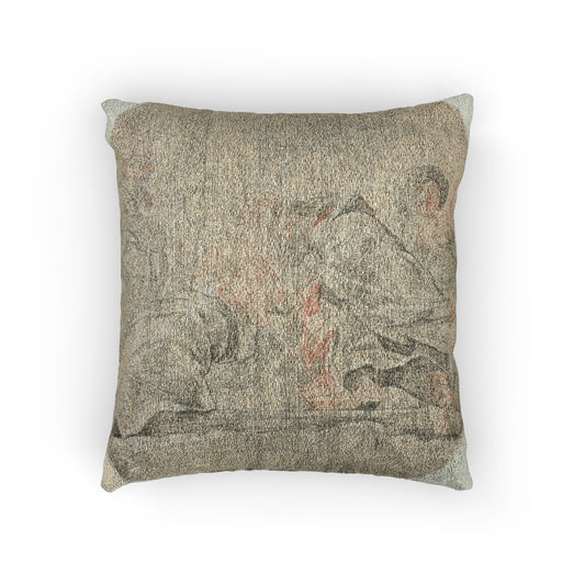The Adoration of the Magi — Peter Paul Rubens Woven Pillow