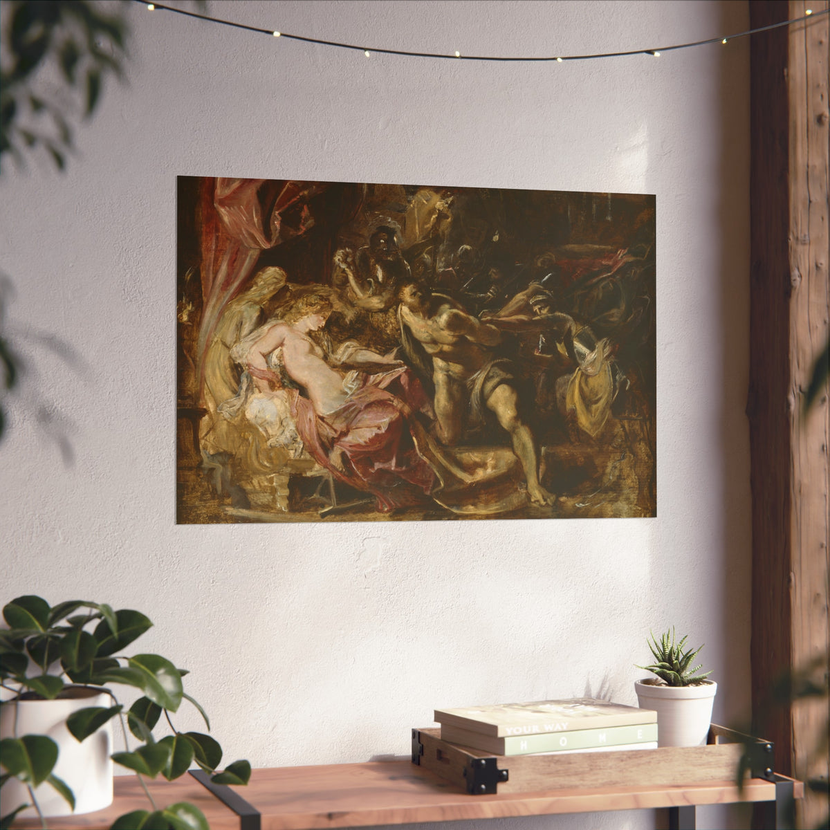The Capture of Samson — Peter Paul Rubens Fine Art Poster