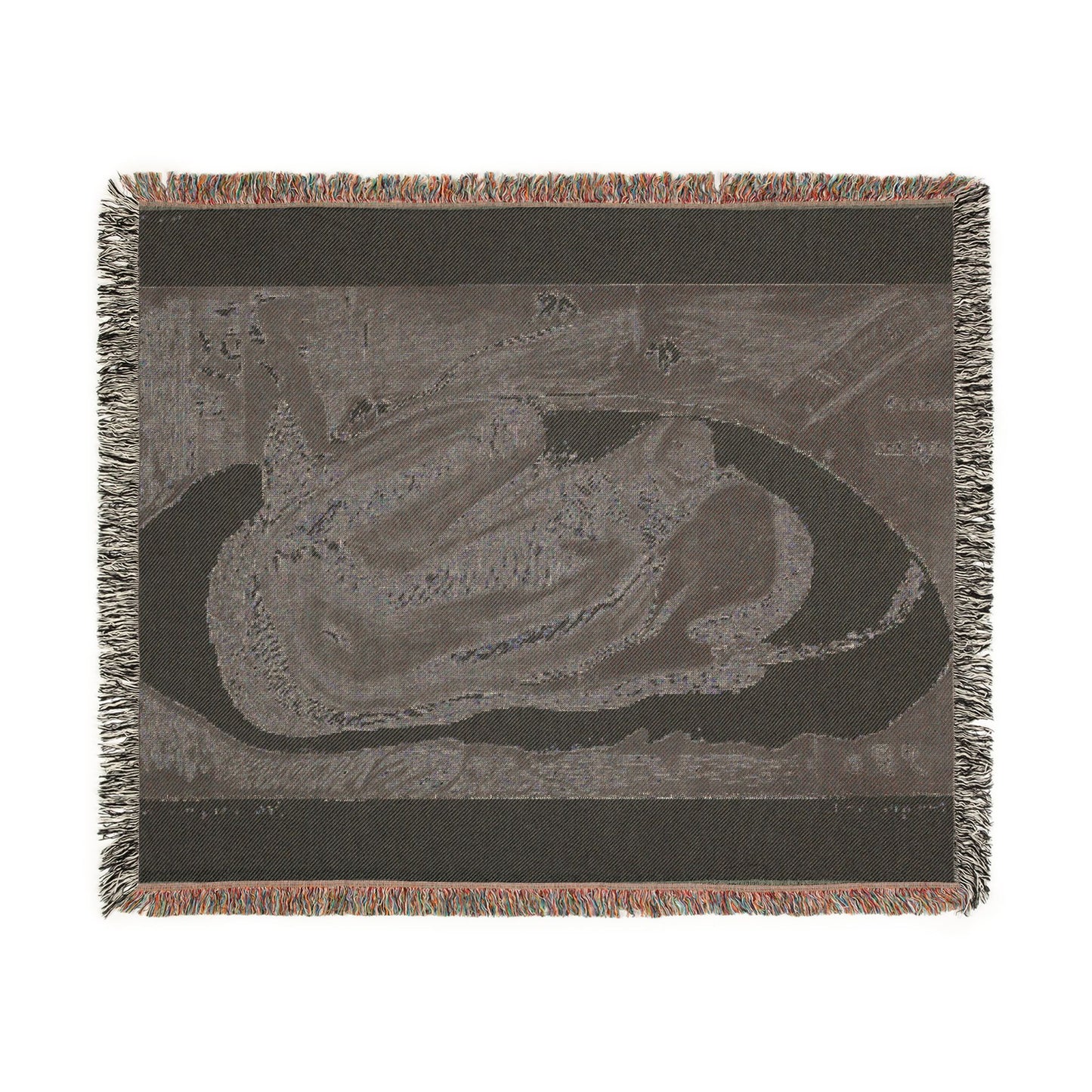 Paul Gauguin - Manao tupapau (She Thinks of the Ghost or The Ghost Thinks of Her), from the Noa Noa Suite | Woven Tapestry Blanket