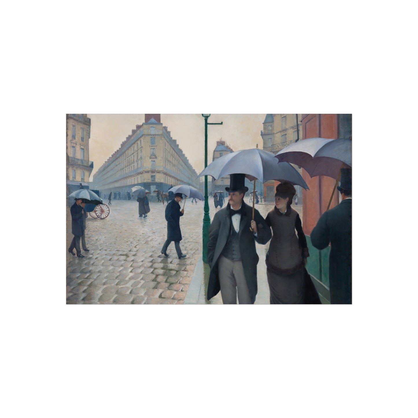 Gustave Caillebotte - Paris Street; Rainy Day | Fine Art Poster