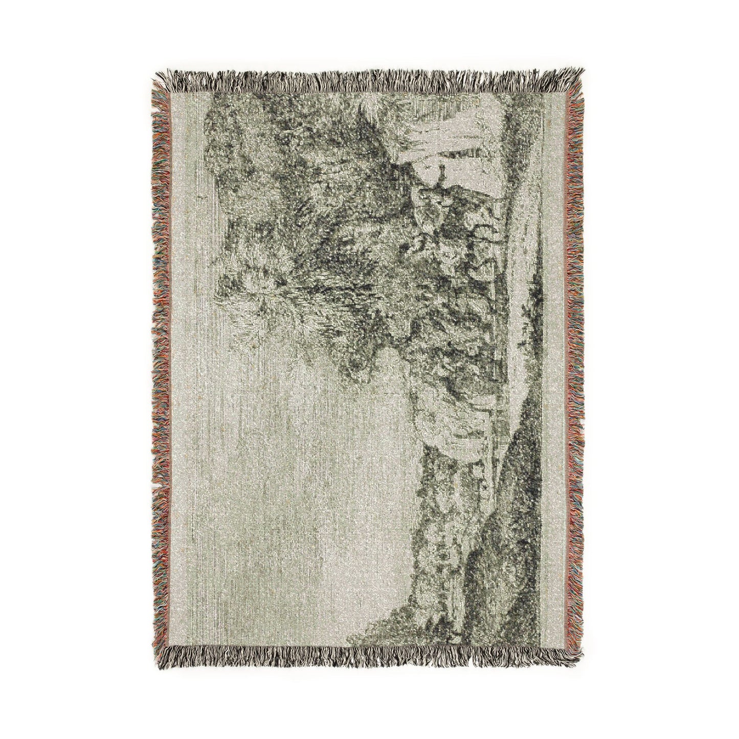 Claude Lorrain - The Flight into Egypt | Woven Tapestry Blanket
