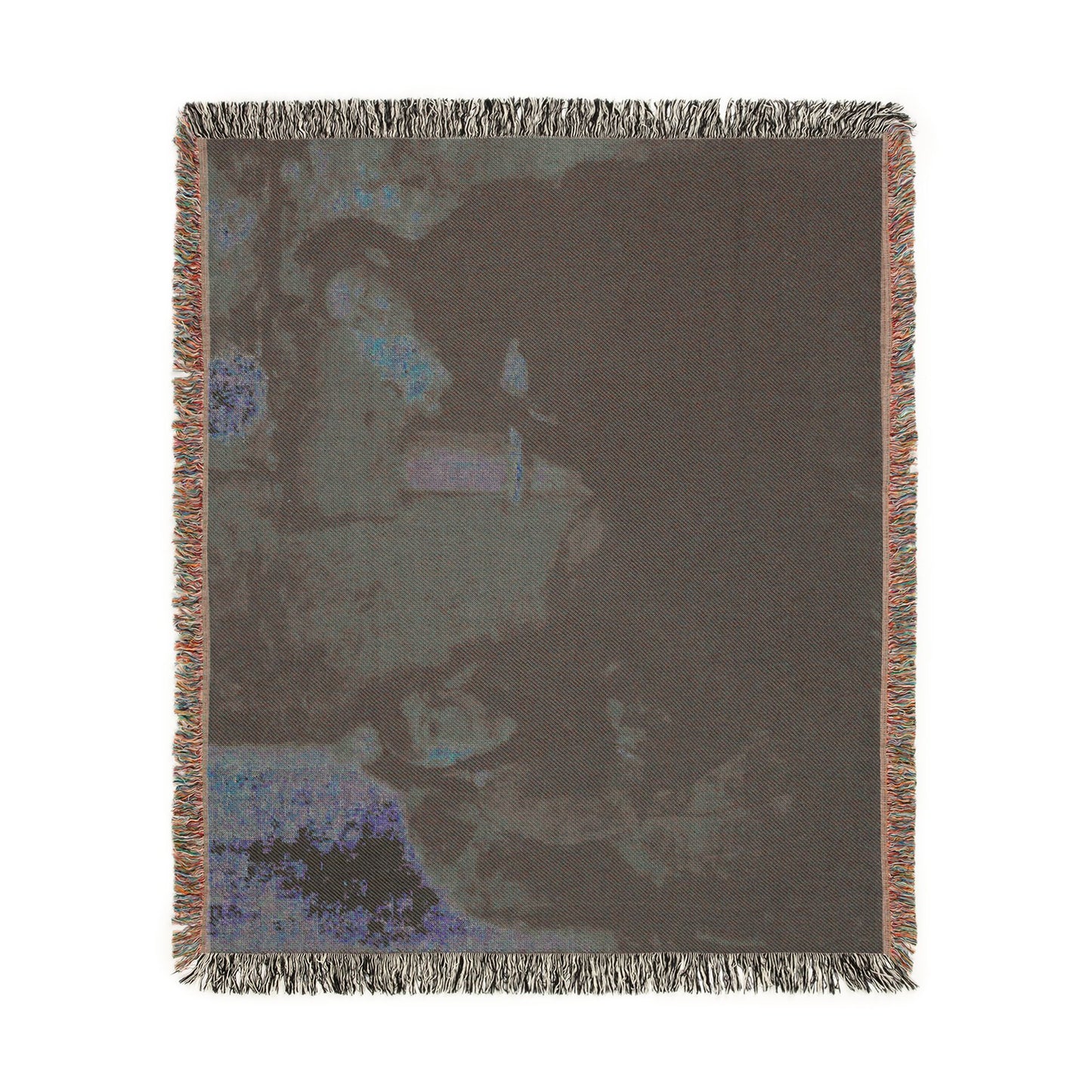 Hilaire Germain Edgar Degas - Portrait of Mme Lisle and Mme Loubens | Woven Tapestry Blanket