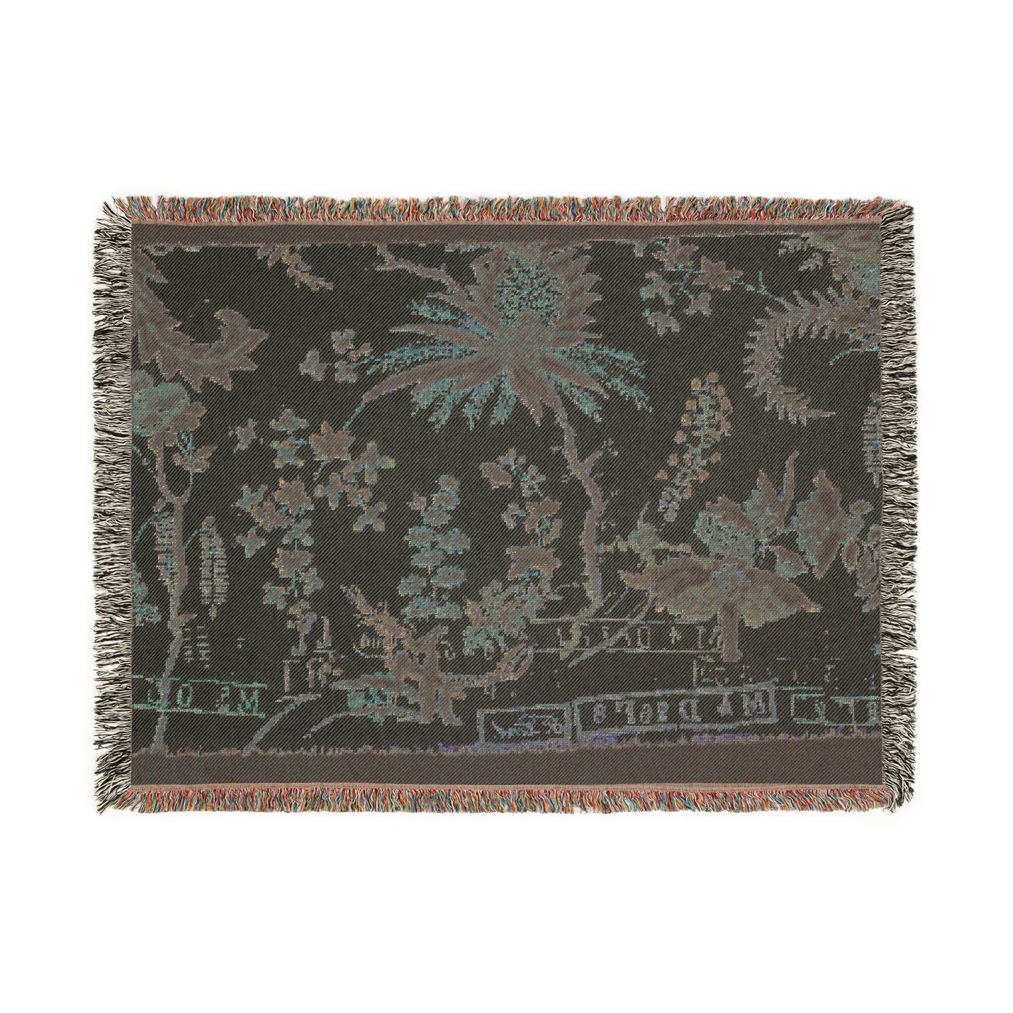 006_chef-de-piece-furnishing-fabric | Woven Tapestry Blanket