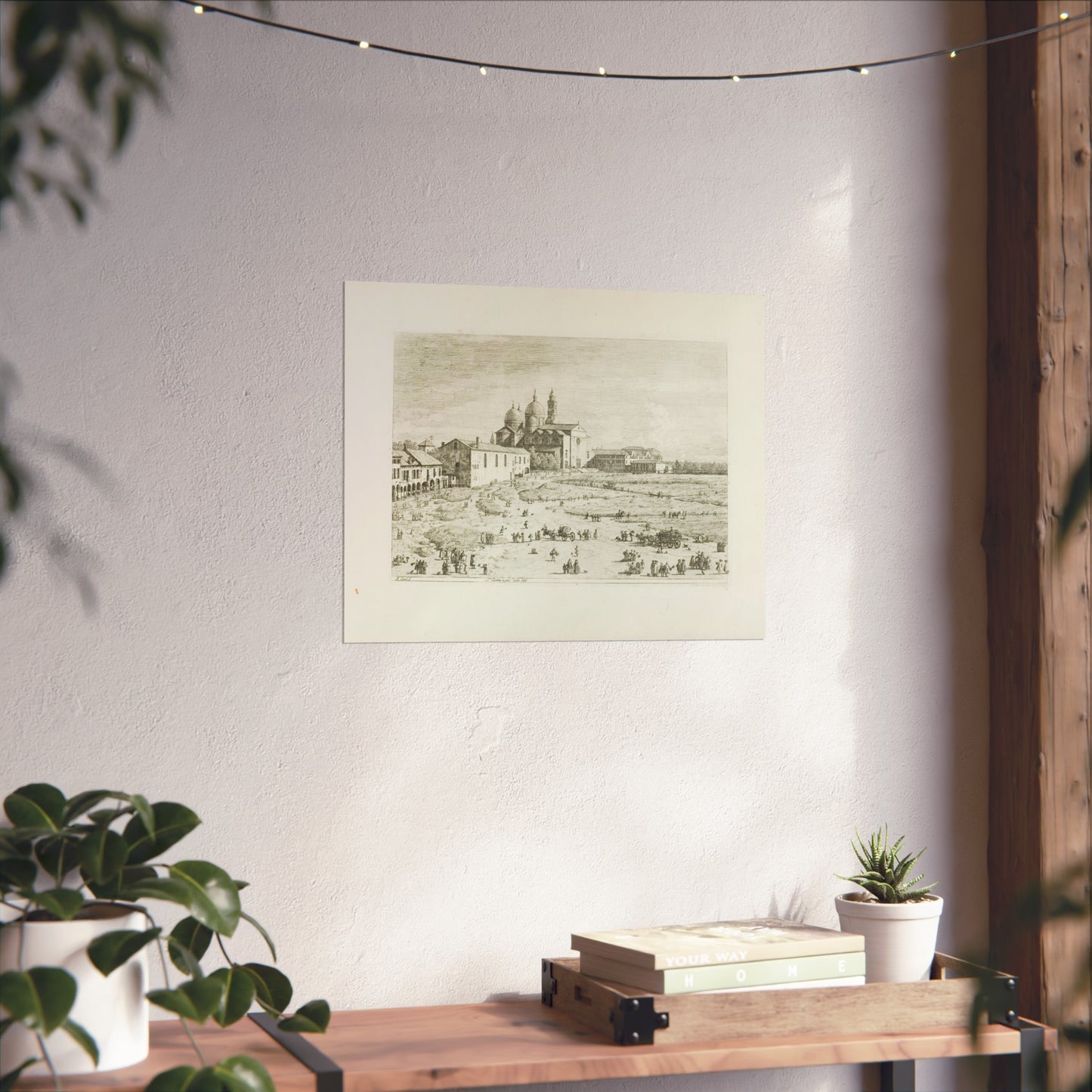 Canaletto - S. Giustina in prà della Vale, from Vedute | Fine Art Poster