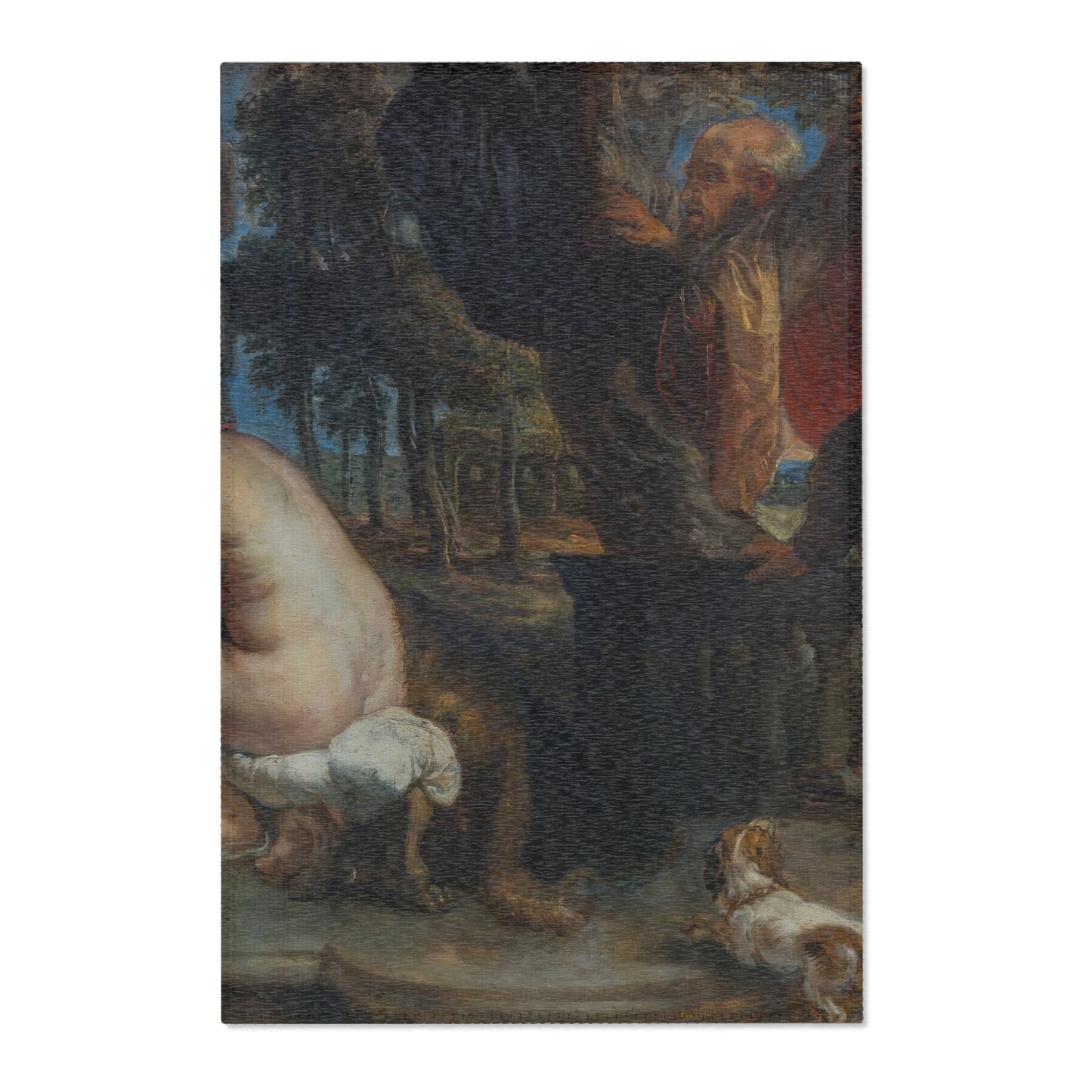Susanna and the Elders - Peter Paul Rubens | Area Rug