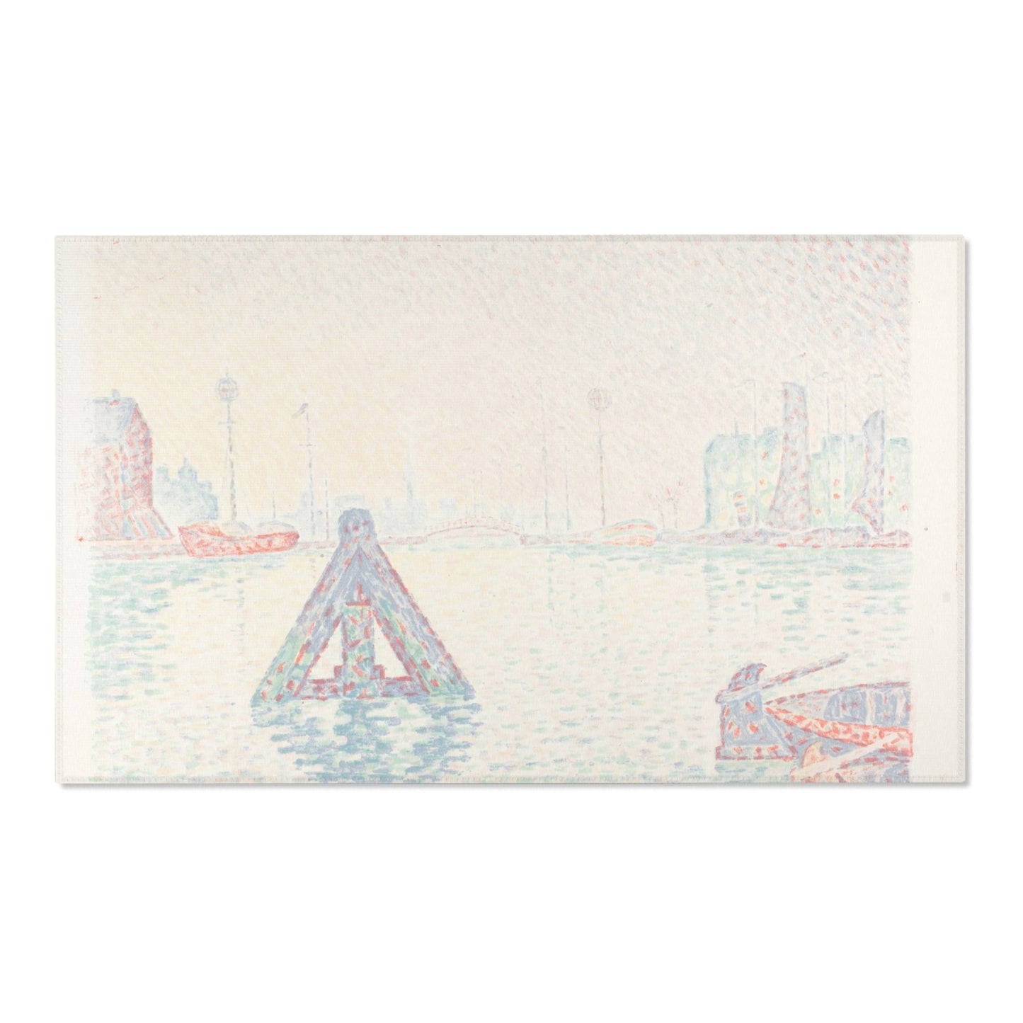 Paul Signac - In Holland—The Buoy | Area Rug