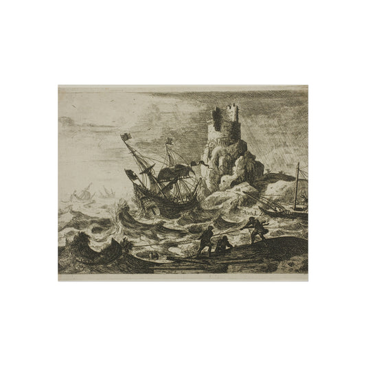 The Shipwreck — Claude Lorrain Fine Art Poster