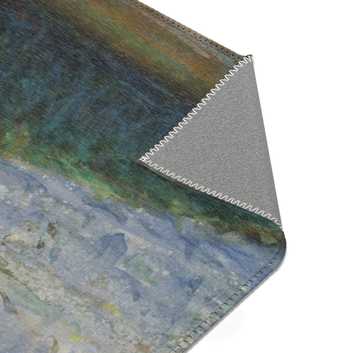 Pierre-Auguste Renoir - The Auvers Valley on the Oise River | Area Rug