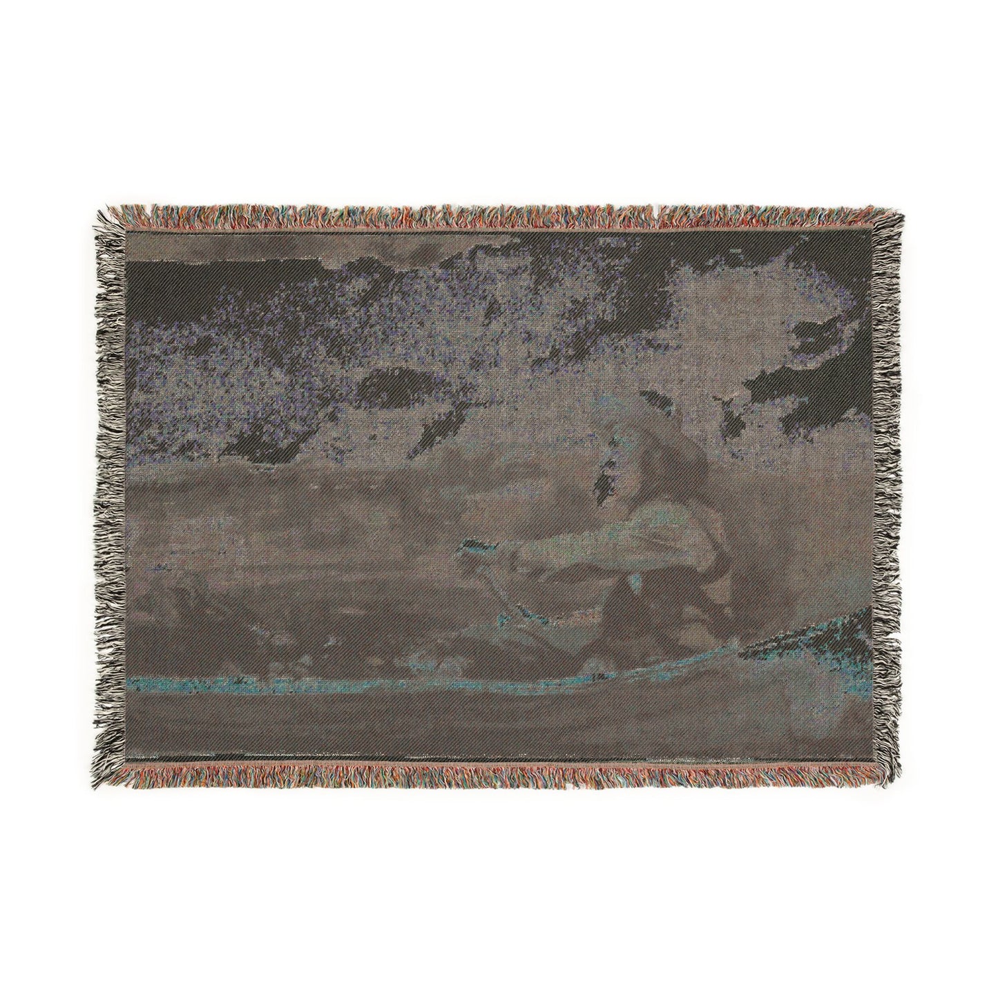Winslow Homer - Adirondacks Guide | Woven Tapestry Blanket