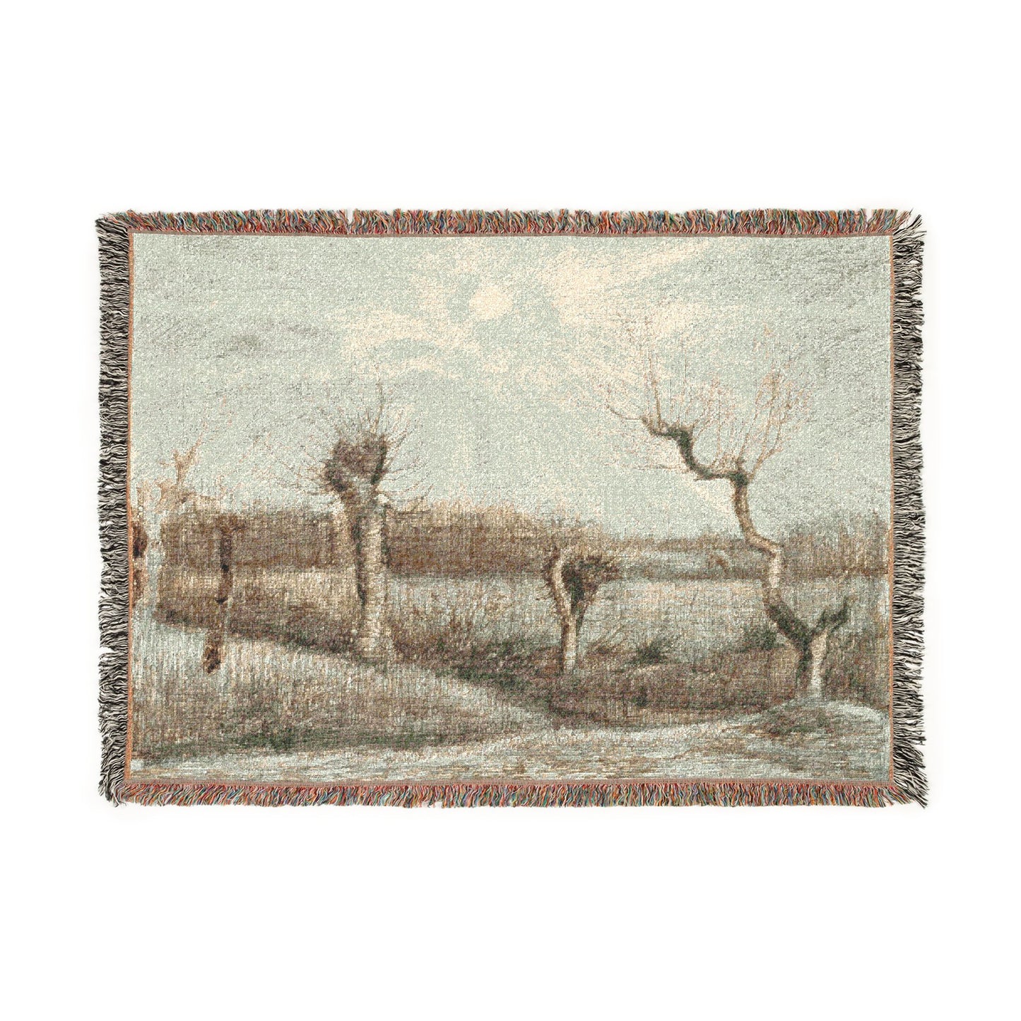 Vincent van Gogh - Tetards (Pollards) | Woven Tapestry Blanket
