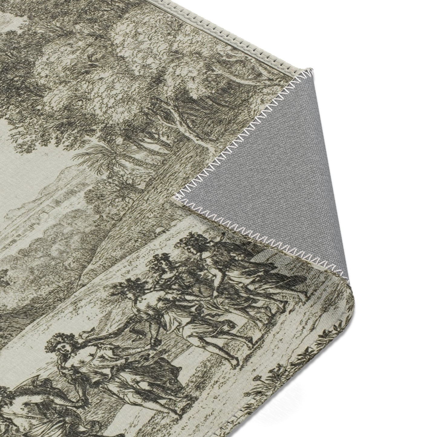 Claude Lorrain - Time, Apollo and the Seasons | Area Rug