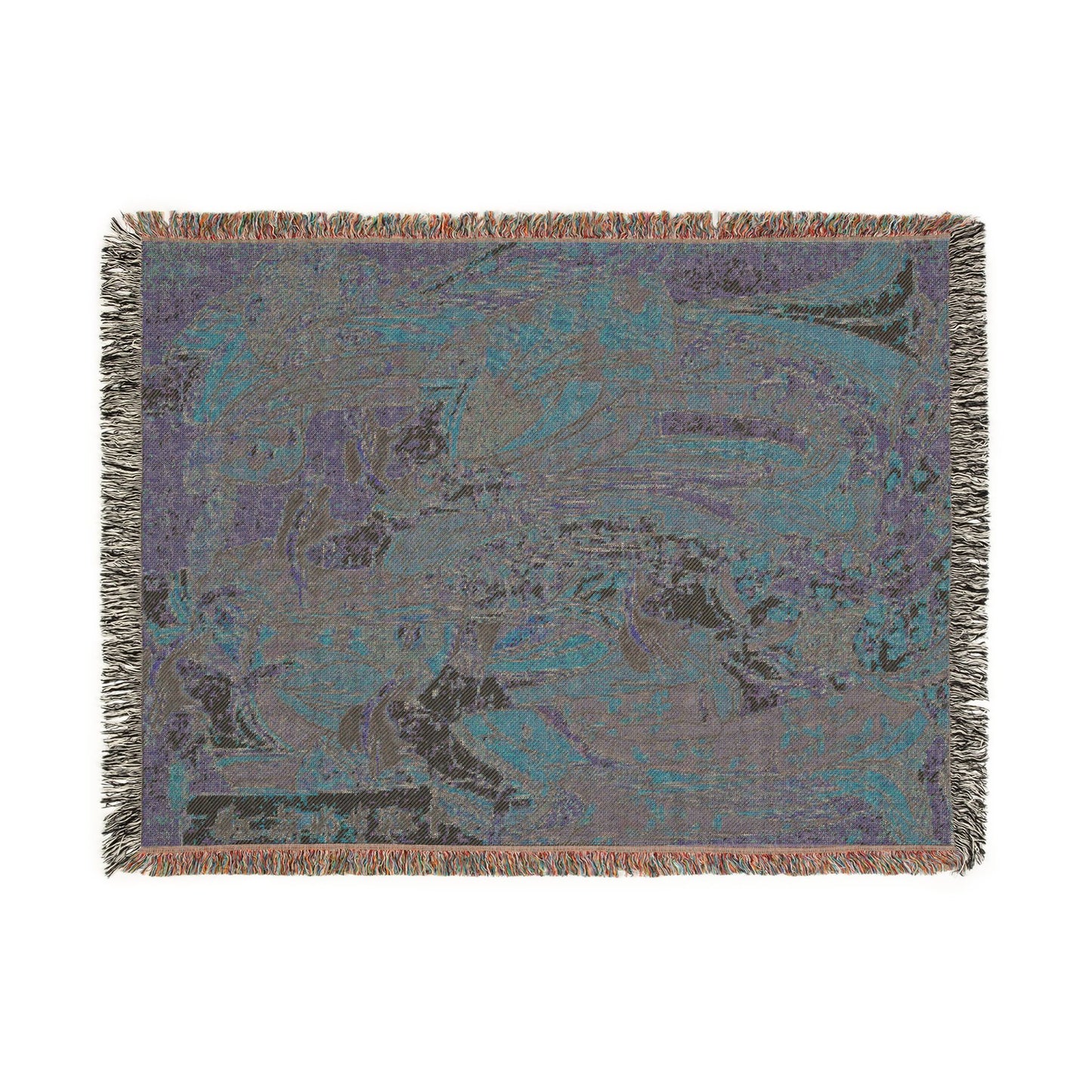 Seven Wise Women of the Pleasure Quarters Woven Throw Blanket
