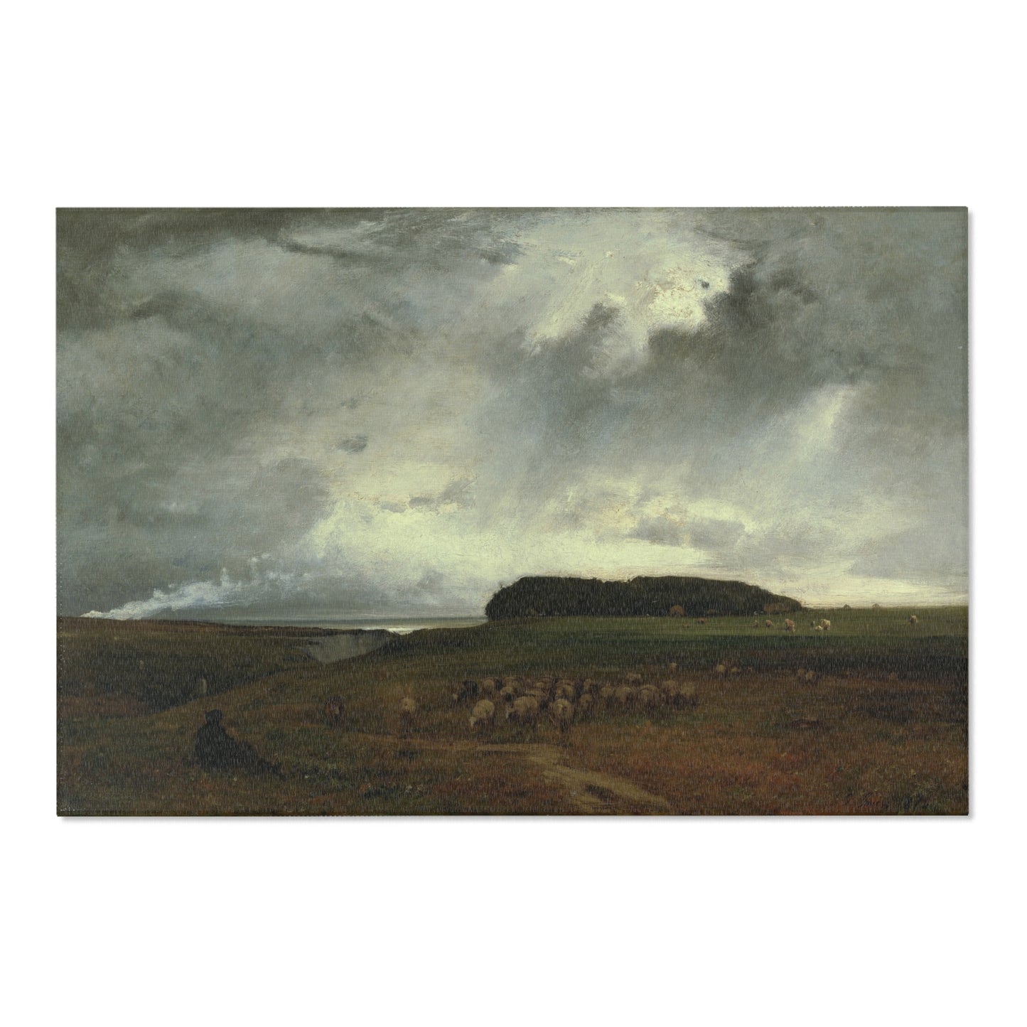 George Inness - The Storm | Area Rug