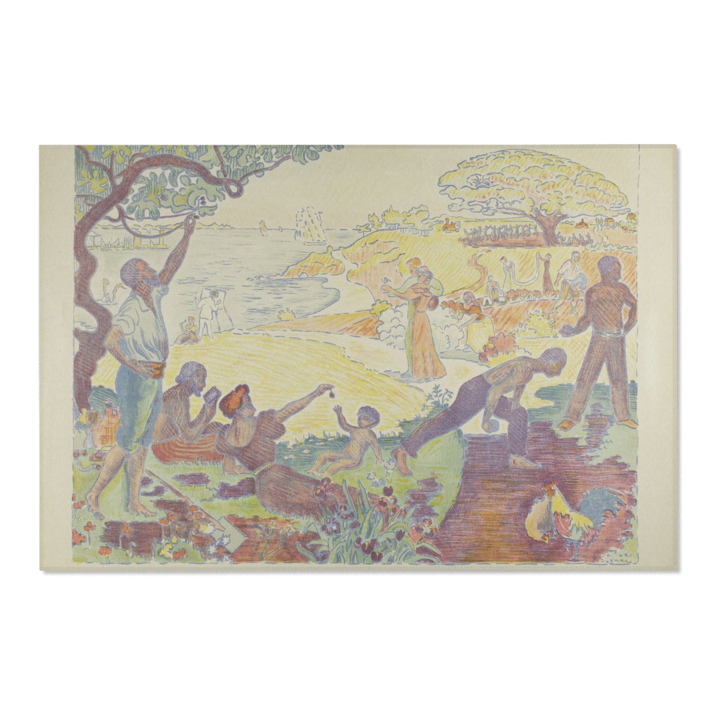 Paul Signac - In Times of Harmony | Area Rug
