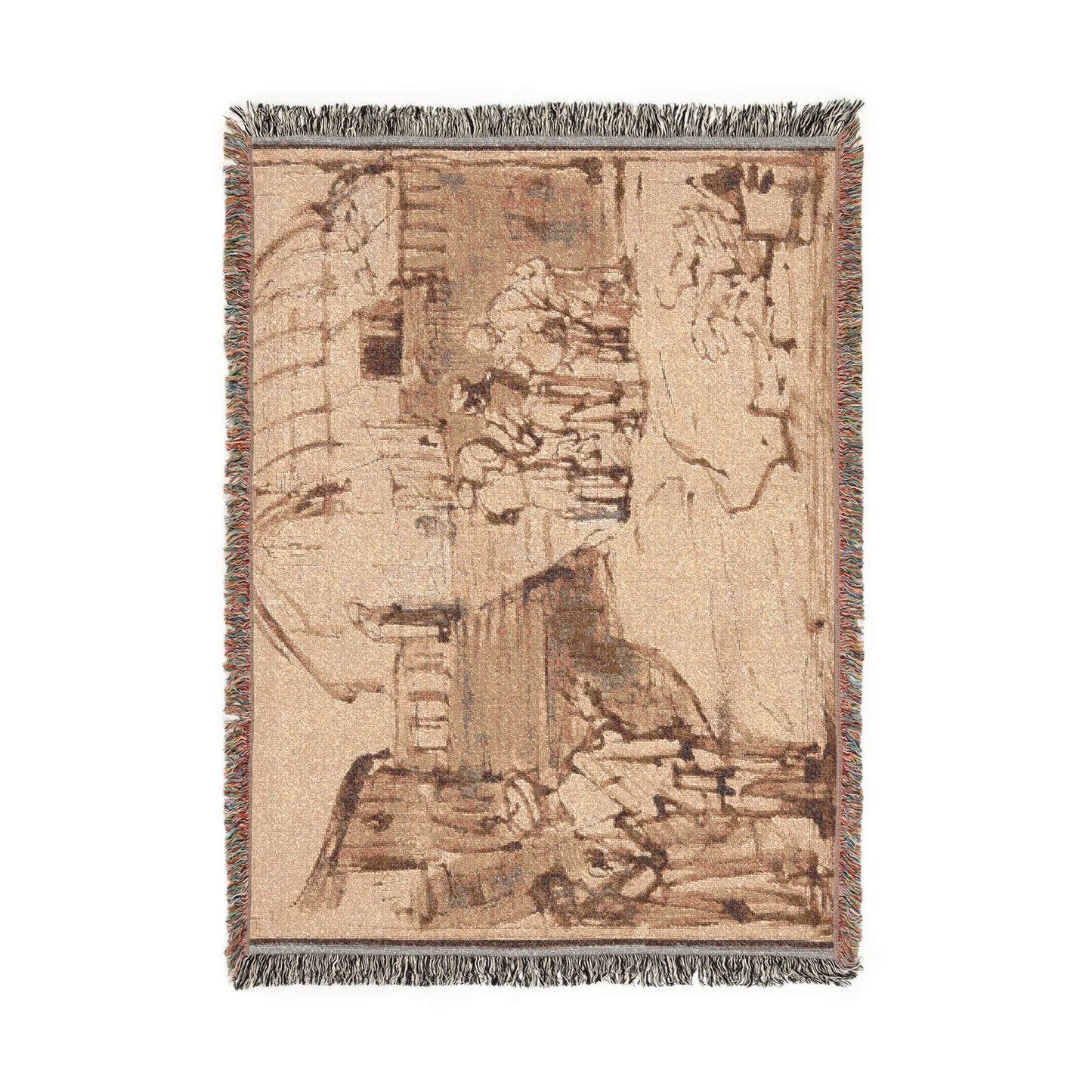 Rembrandt van Rijn - Noah's Ark | Woven Tapestry Blanket