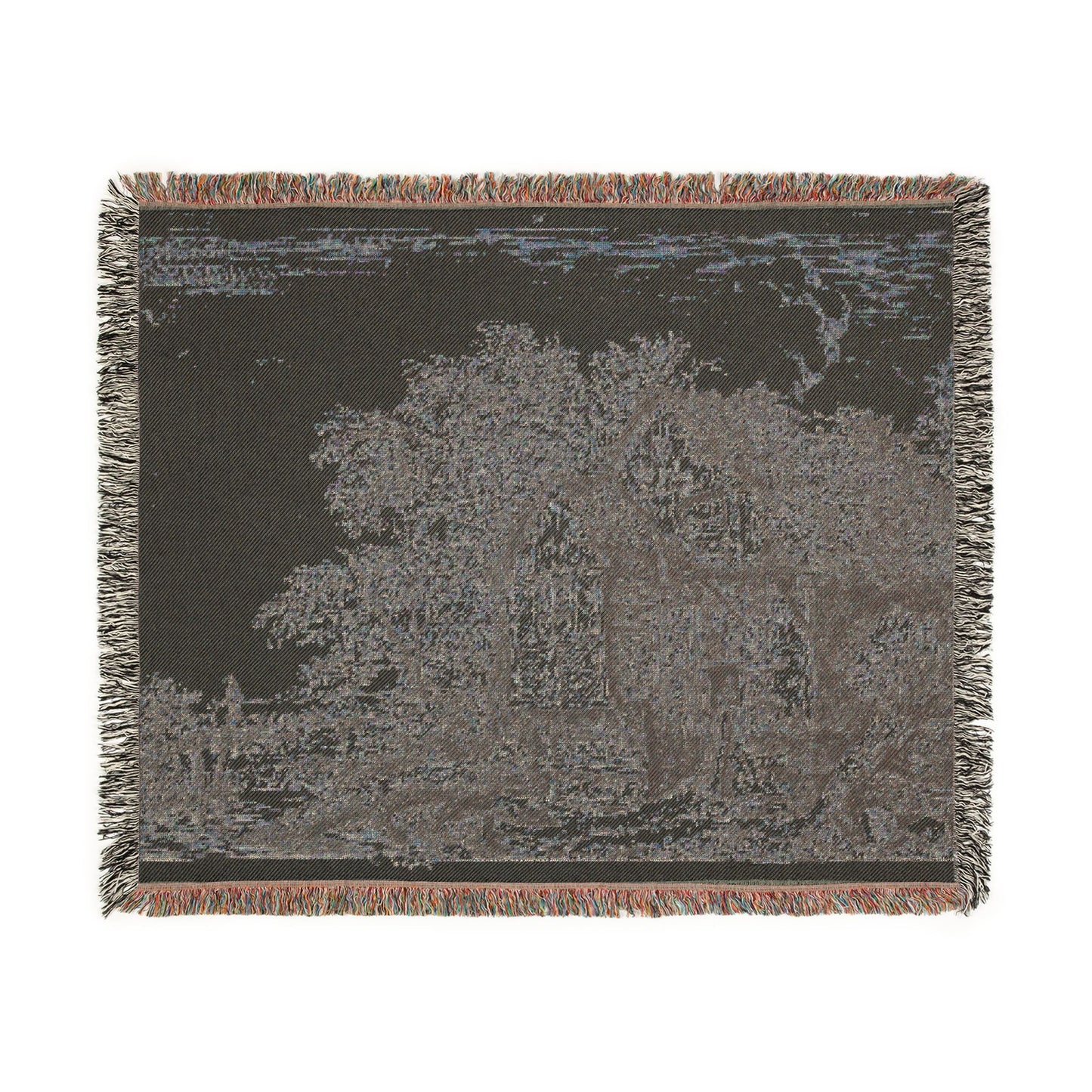 Jacob van Ruisdael - The Little Bridge | Woven Tapestry Blanket