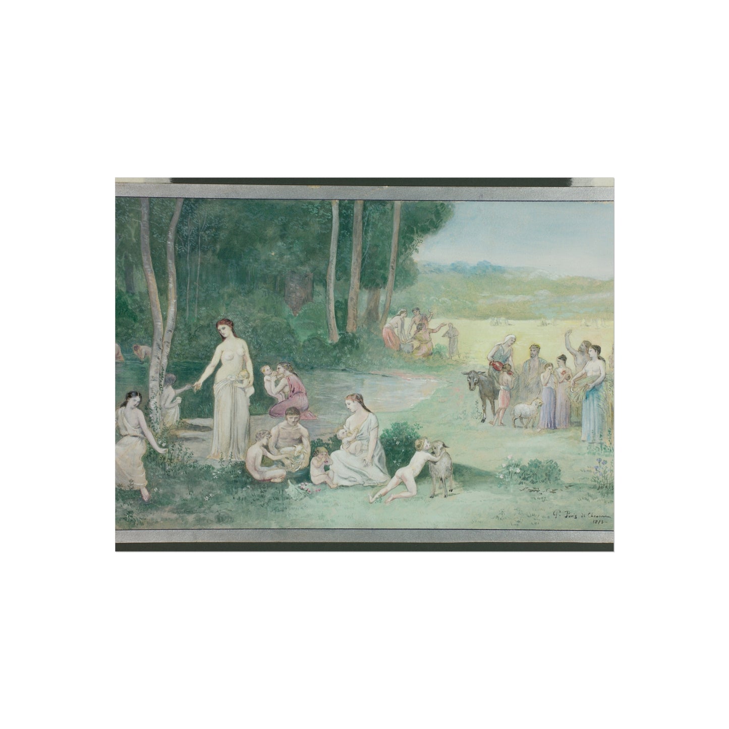 Pierre Puvis de Chavannes - Summer | Fine Art Poster