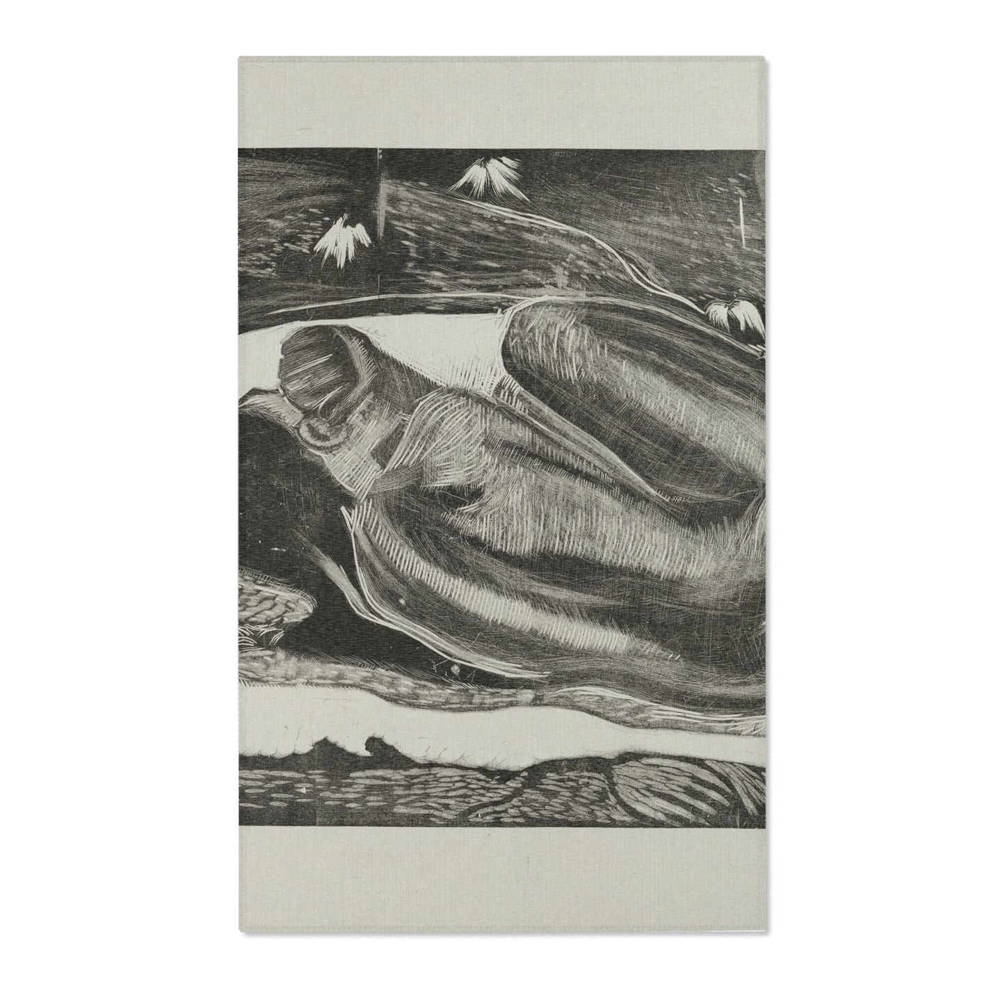 Paul Gauguin - Manao tupapau (She Thinks of the Ghost or The Ghost Thinks of Her), from the Noa Noa Suite | Area Rug