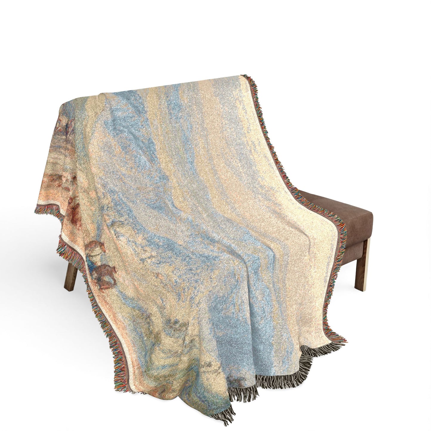 Joseph Mallord William Turner - Mussooree and the Dhoon from Landour | Tapestry Blanket