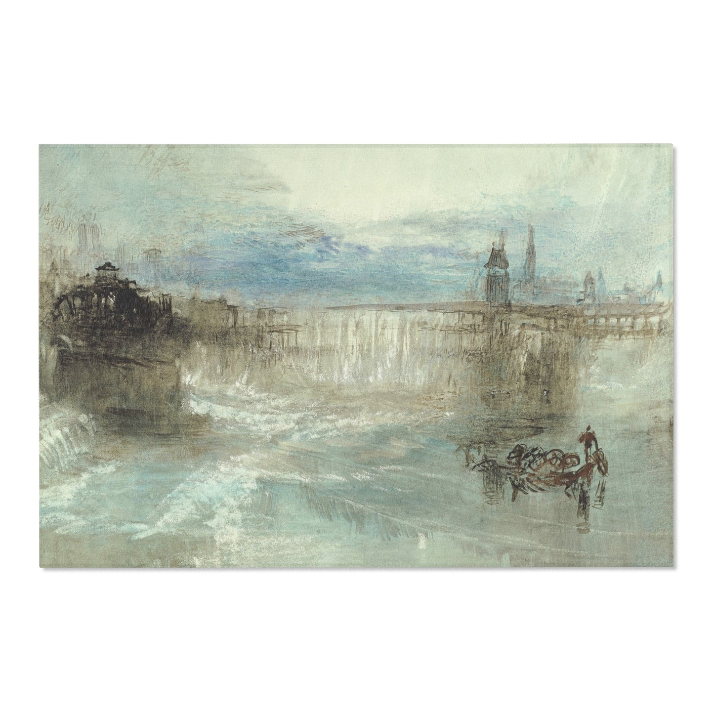 Joseph Mallord William Turner - View of Lucerne | Area Rug