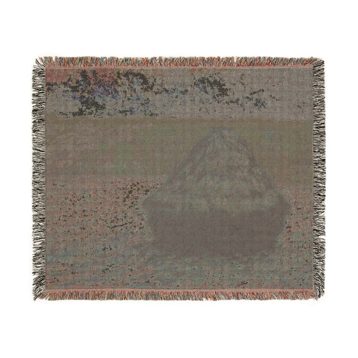 Claude Monet - Stack of Wheat | Woven Tapestry Blanket