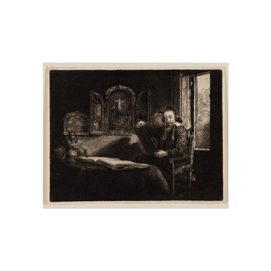 Abraham Francen, Apothecary — Rembrandt van Rijn Fine Art Poster