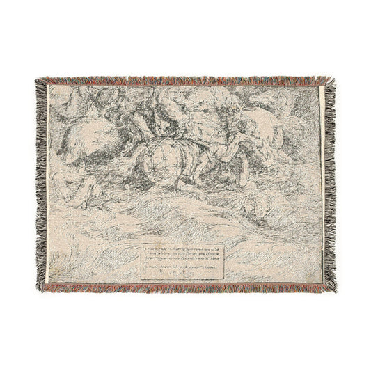 The Submersion of Pharaoh's Army — Titian Tapestry Blanket