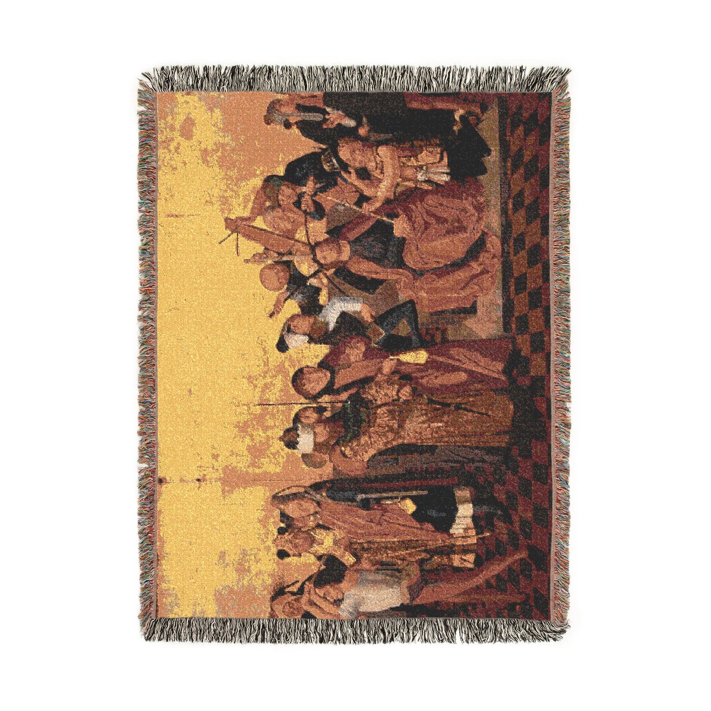 Isenmann, Colmar Altarpiece (Flagellation, Crowning with Thorns) | Woven Tapestry Blanket